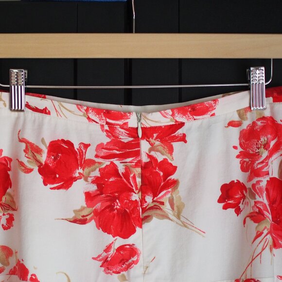 Studio Jax | Cotton Floral Midi Skirt - Picture 3 of 6